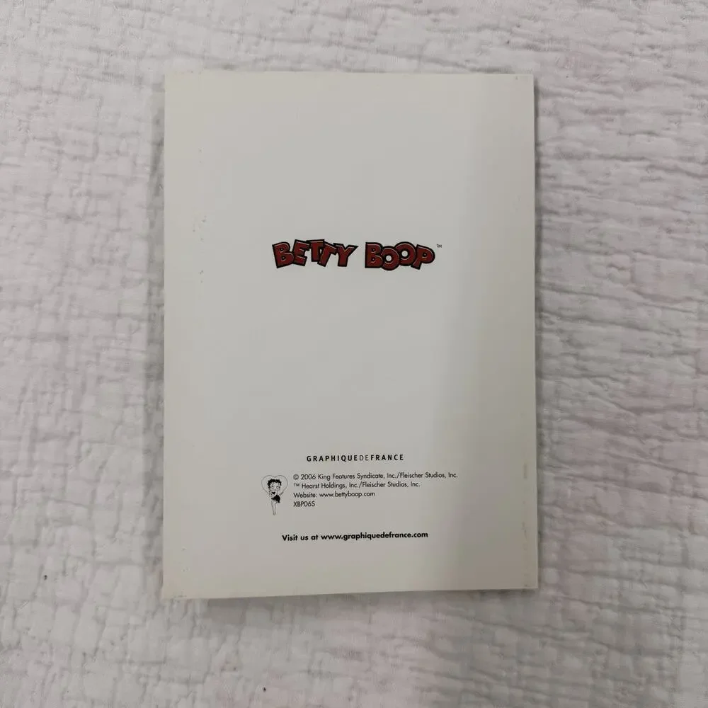 Vintage Betty Boop Christmas Cards Lot of 3 Unused Holiday Greeting Cards